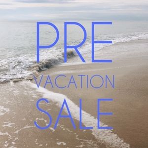 24 Hours Pre Vacation Sale.